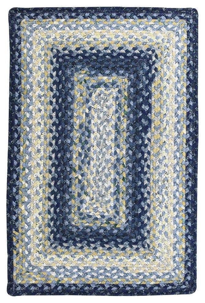 Homespice Decor Wedgewood Cotton Braided Rug 20" x 30" (Rectangle)