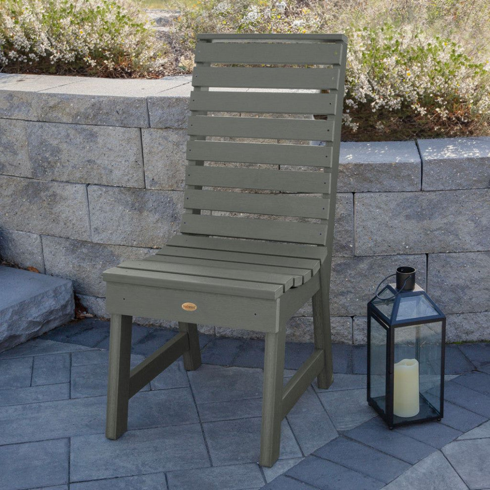 Weatherly Dining Side Chair, Coastal Teak