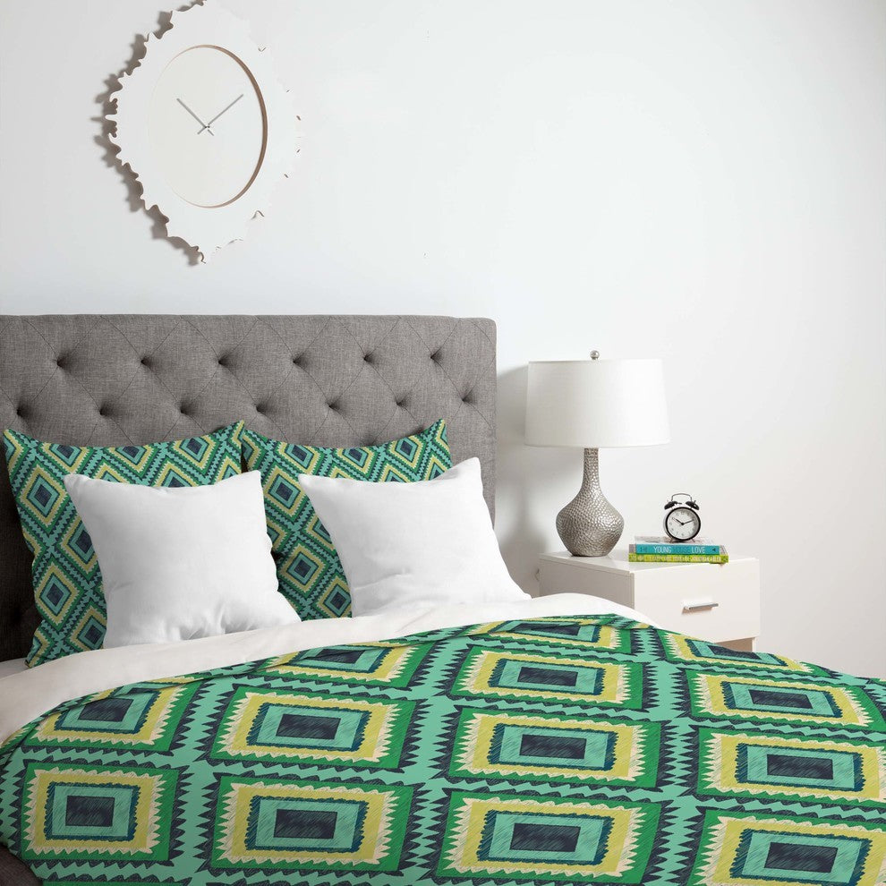 Deny Designs Vy La Island Diamond Duvet Cover - Lightweight