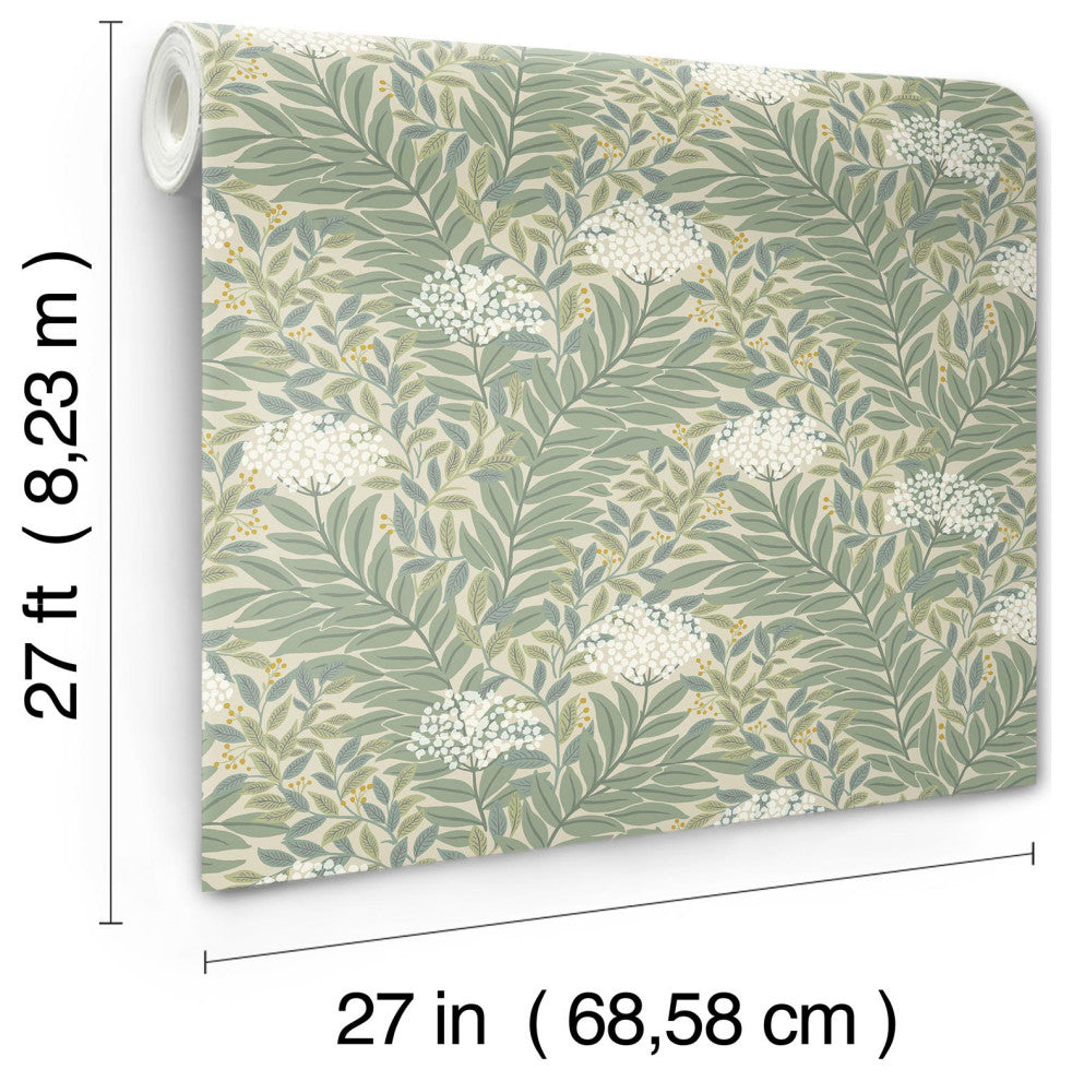 Highgrove Linen Wallpaper