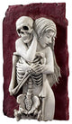 Flesh and Bone Skeleton Wall Sculpture