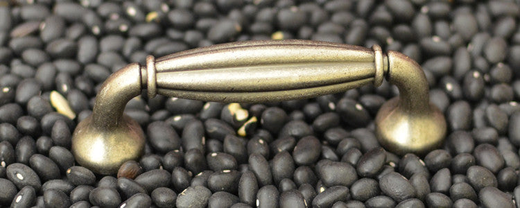Fluted Pull, Aged Pewter