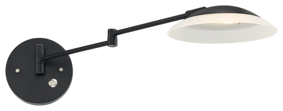 Meran Turbo Swing-Arm Lamp, Museum Black