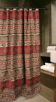 Adirondack Rustic Cabin Shower Curtain