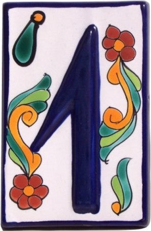 Colonial Talavera Ceramic House Number One