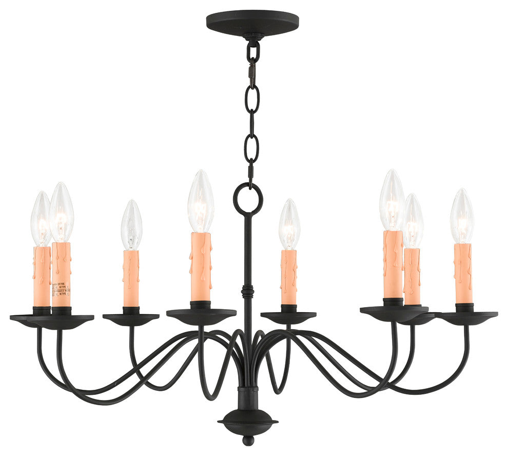 Heritage Chandelier, Black