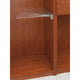 Swing Out Fan Pants Rack for Custom Closet Systems, Satin Nickel