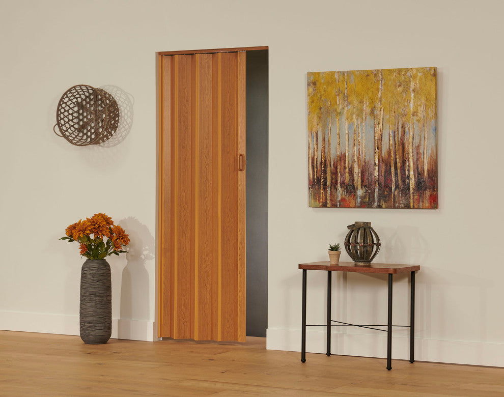 Homestyle Echo 36" x 80" Folding Door, Light Wood