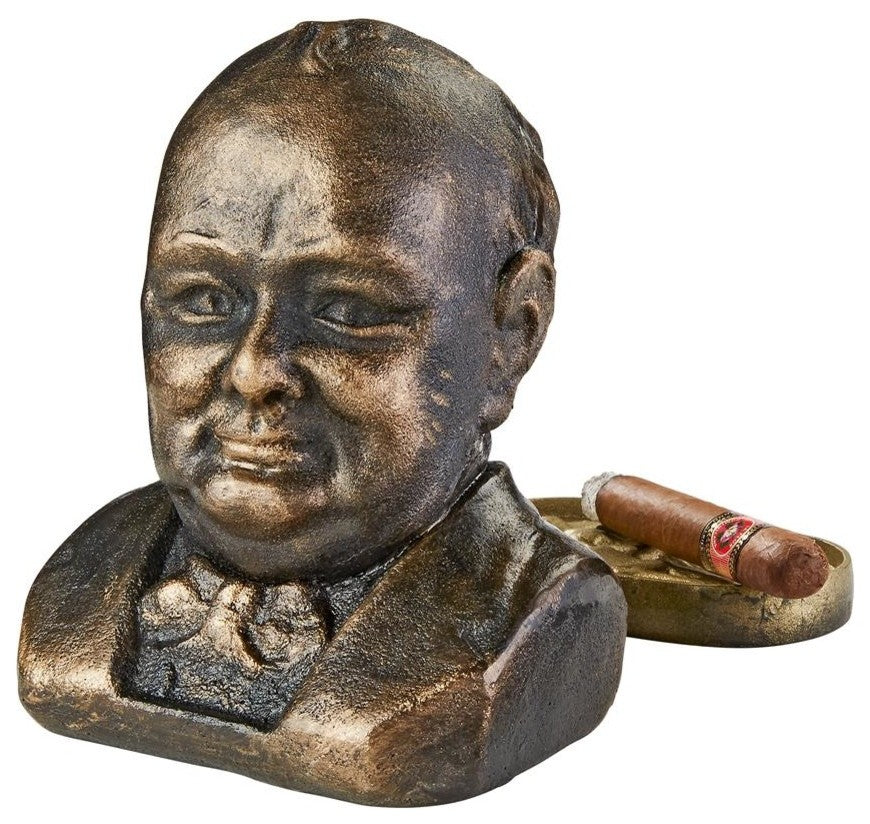 Sir Winston Churchill Iron Bust