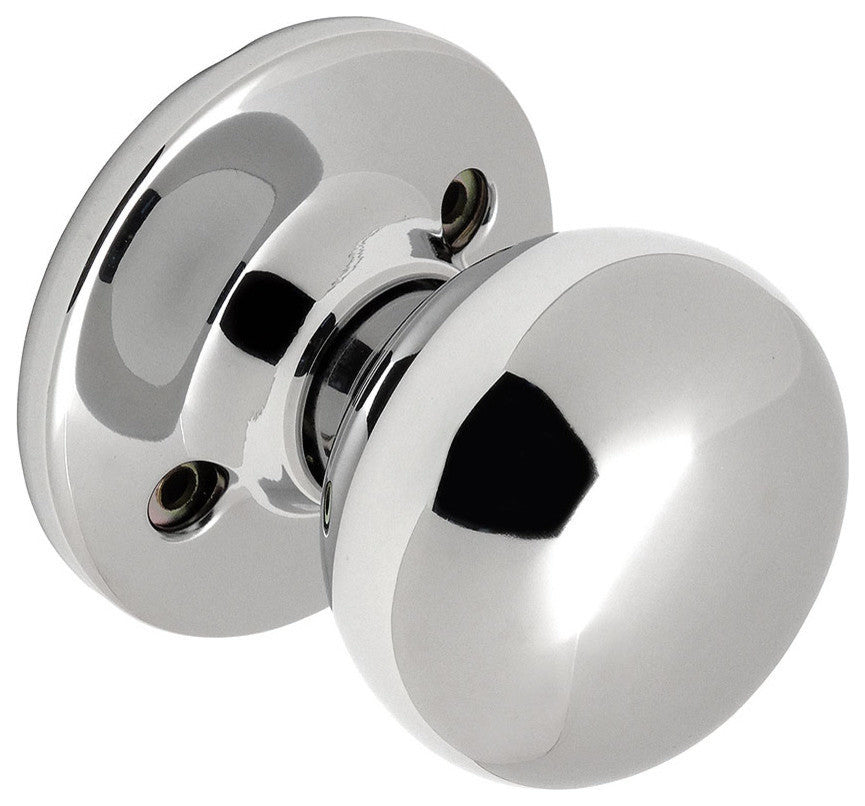Bedford Series Polished Chrome Door Knobs, Dummy Knob
