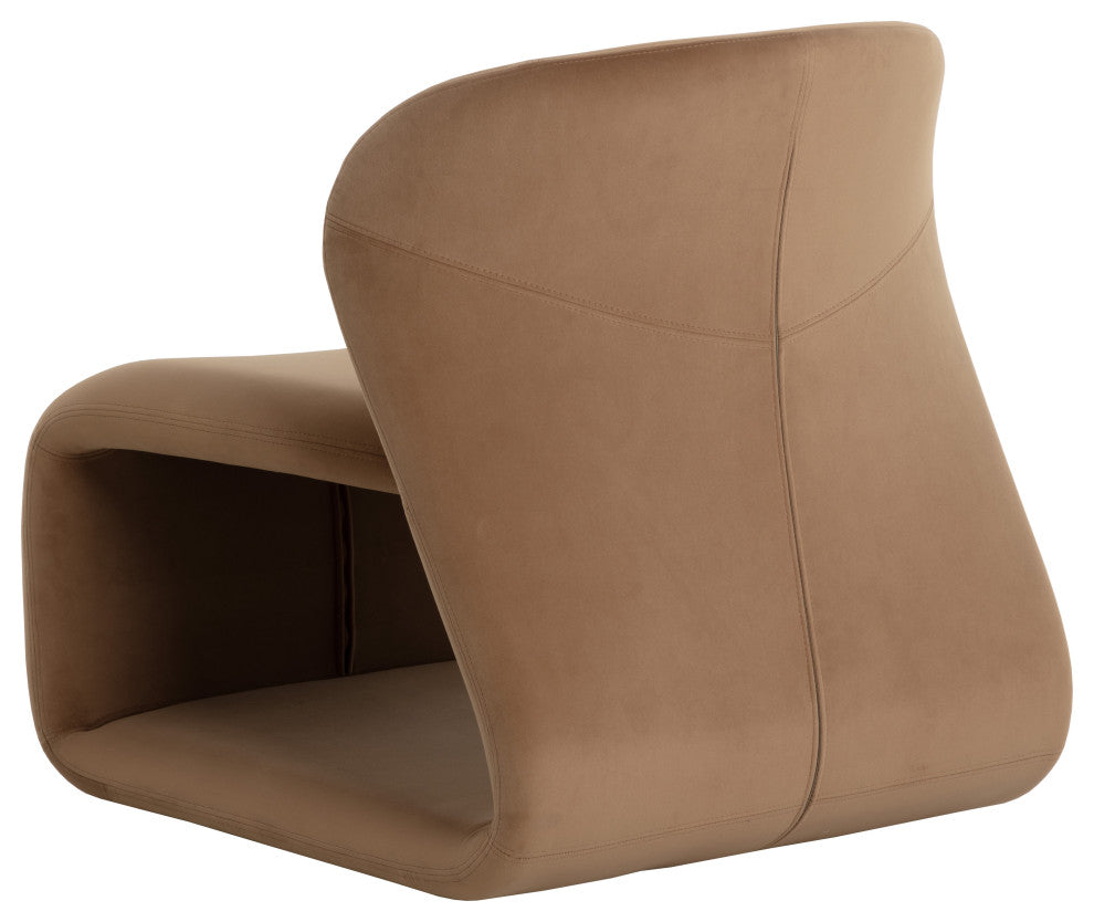 Sophiene Lounge Chair, Kona Camel