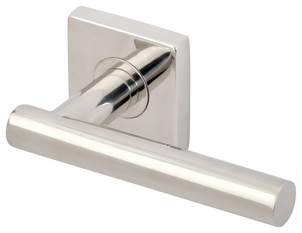 Copenhagen Lever, Tubular Privacy, Polished Stainless Steel, 2-3/8" Backset