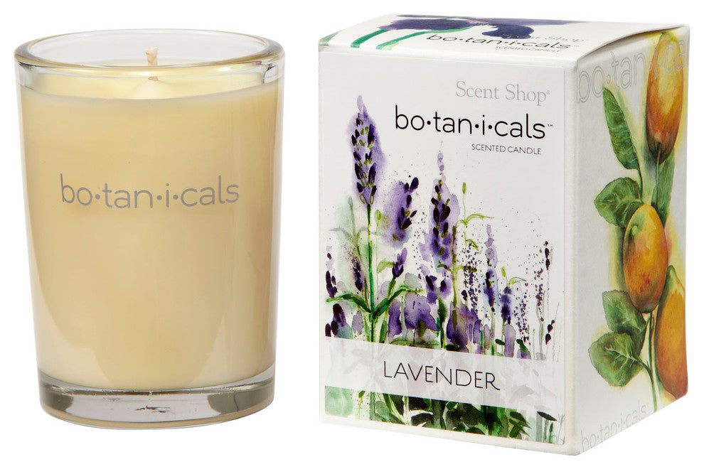 Botanical Candle, Lavender