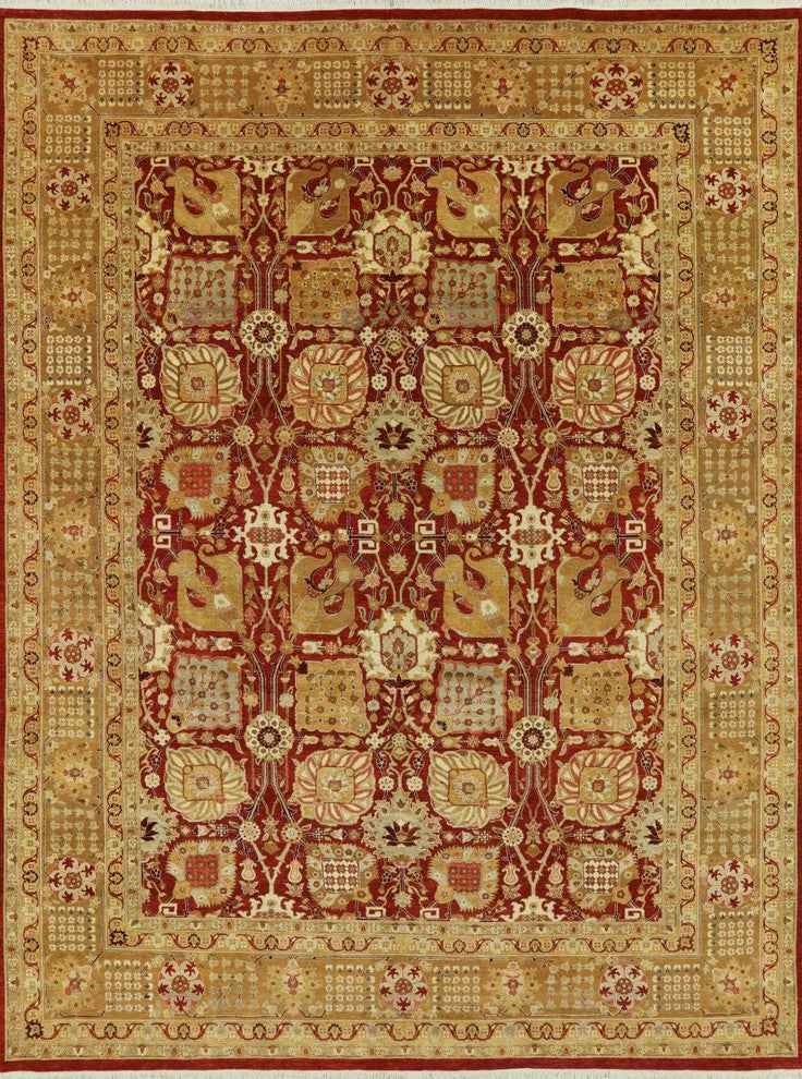 Peshawar Oriental Rug 9'x12', W1886