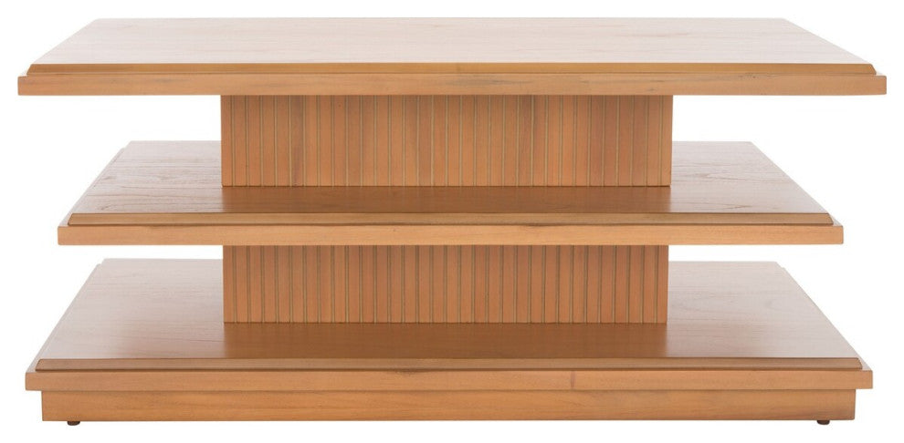 Safavieh Suette 2 Shelf Coffee Table, Natural