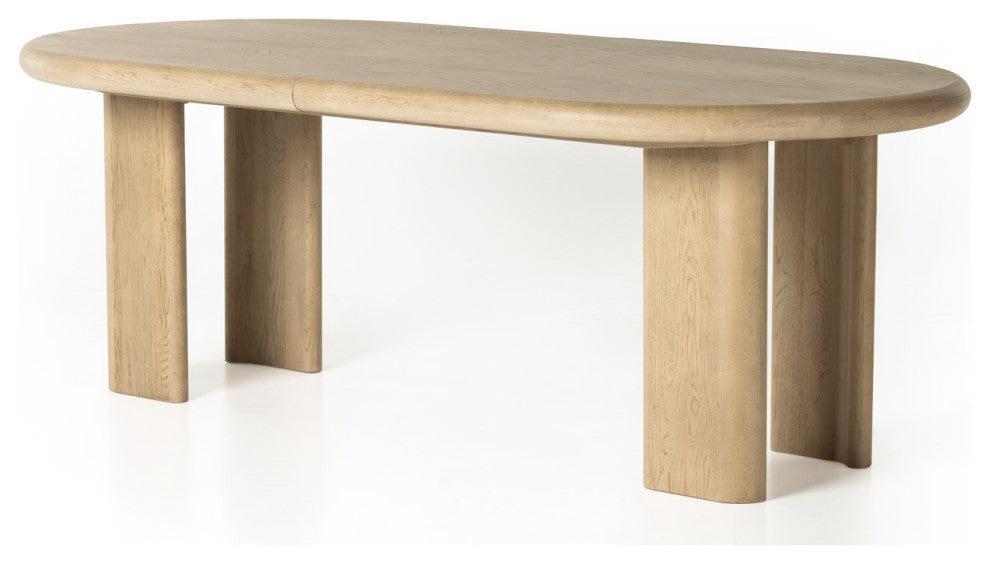 Jaylen Extension Dining Table-Light Oak