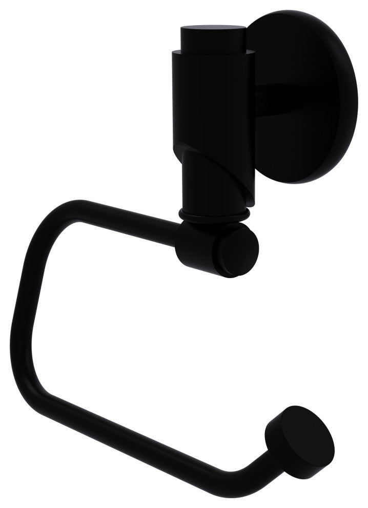 Tribecca European Style Toilet Tissue Holder, Matte Black