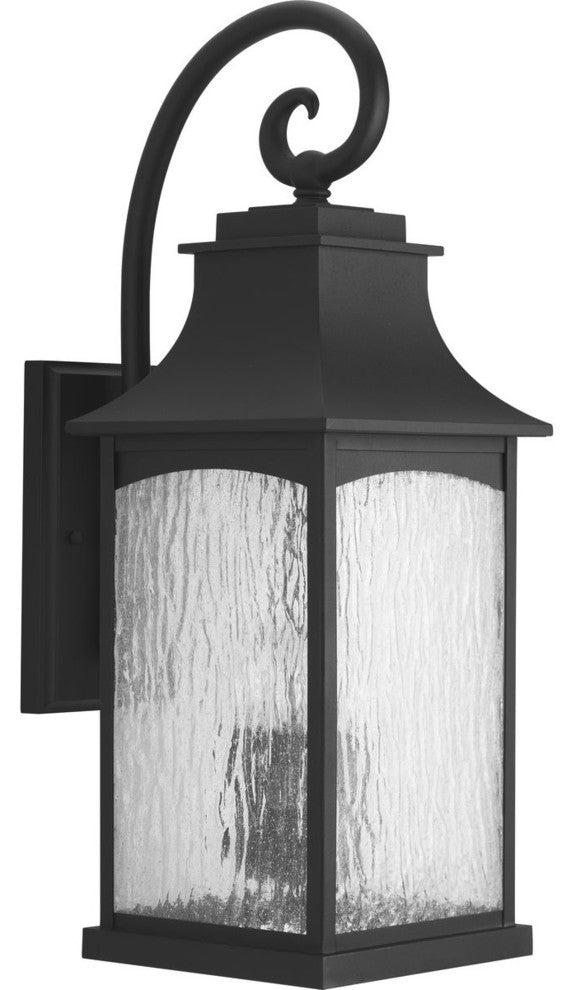 Maison 3-Light Large Wall Lantern, Black