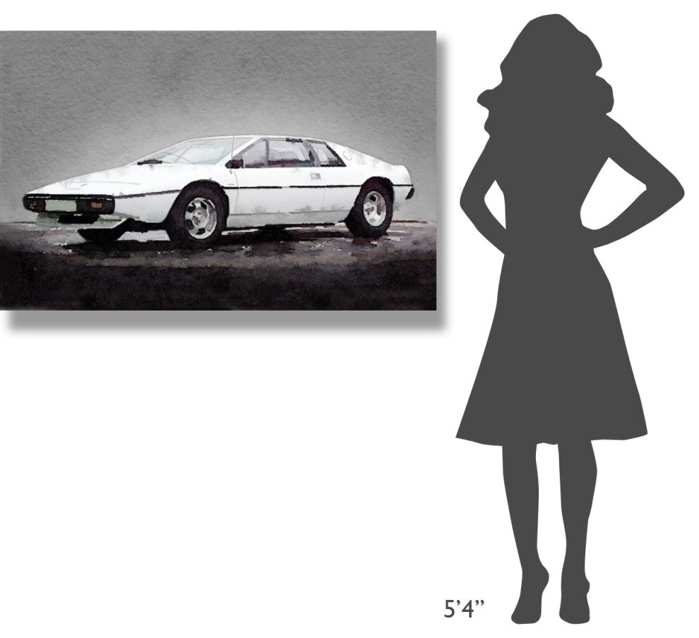 "1976 Lotus Esprit Coupe" Fine Art Print