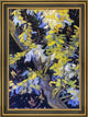 Vincent Van Gogh Blossoming Acacia Branches Framed Premium Canvas Print, 18"x27"