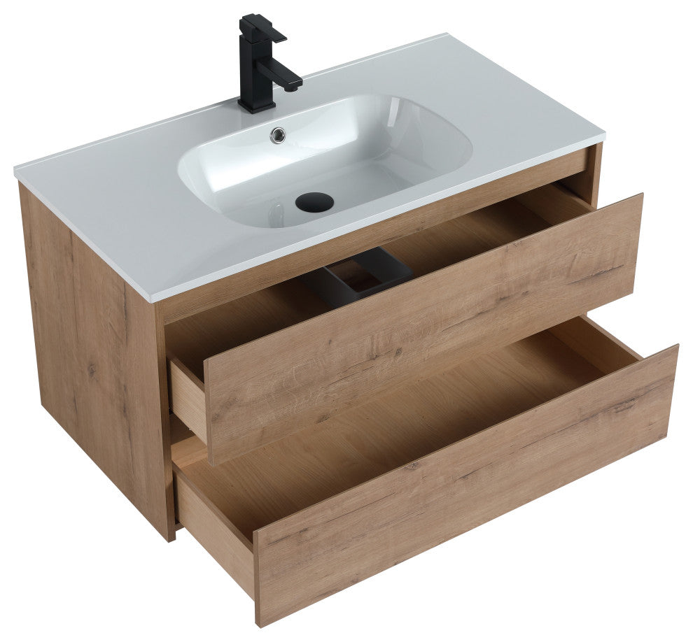 36" Sink Vanity, Plywood, Smc Top, No Faucet