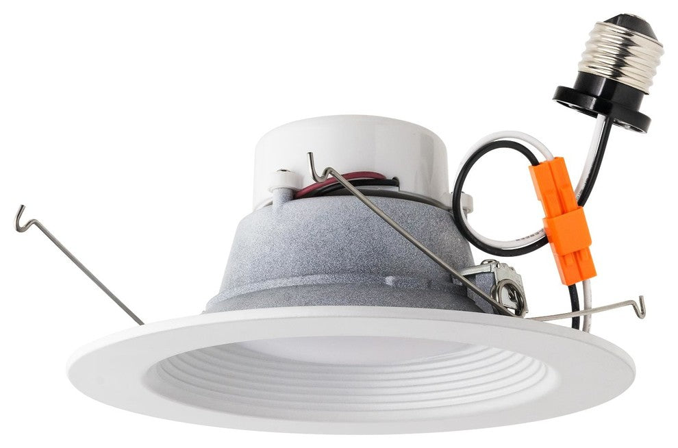 6 Pack Sunlite 18 Watt Led Retrofit Downlight, Dimmable, Medium Base,Cool White