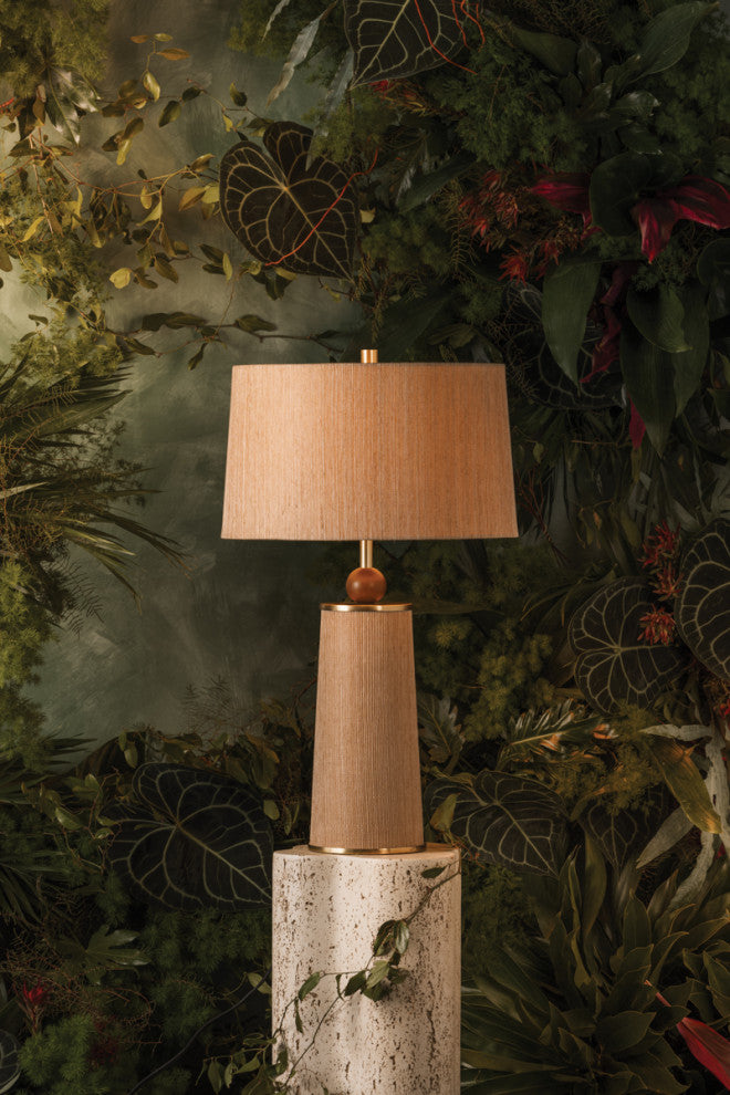 Mandy Cheng x Mitzi January Table Lamp Aged Brass