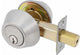 Delaney Hardware Double Cylinder Deadbolt, Stainless Steel