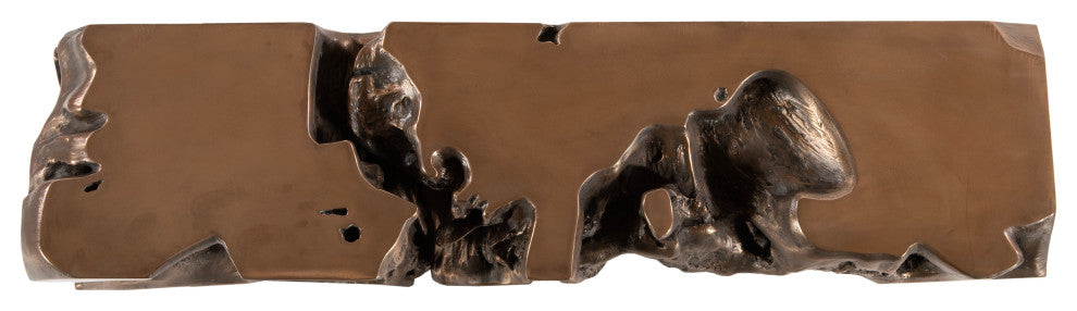 Freeform Bench, Bronze