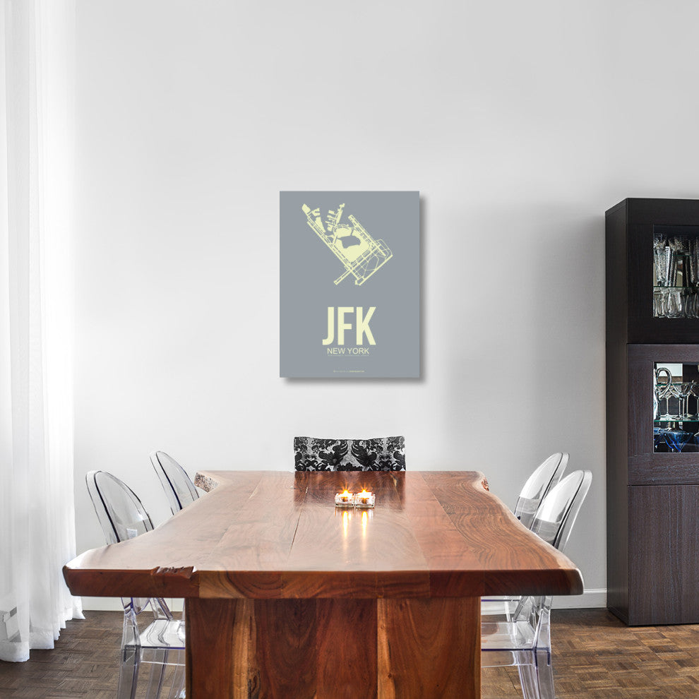 "JFK New York Poster 1" Fine Art Print