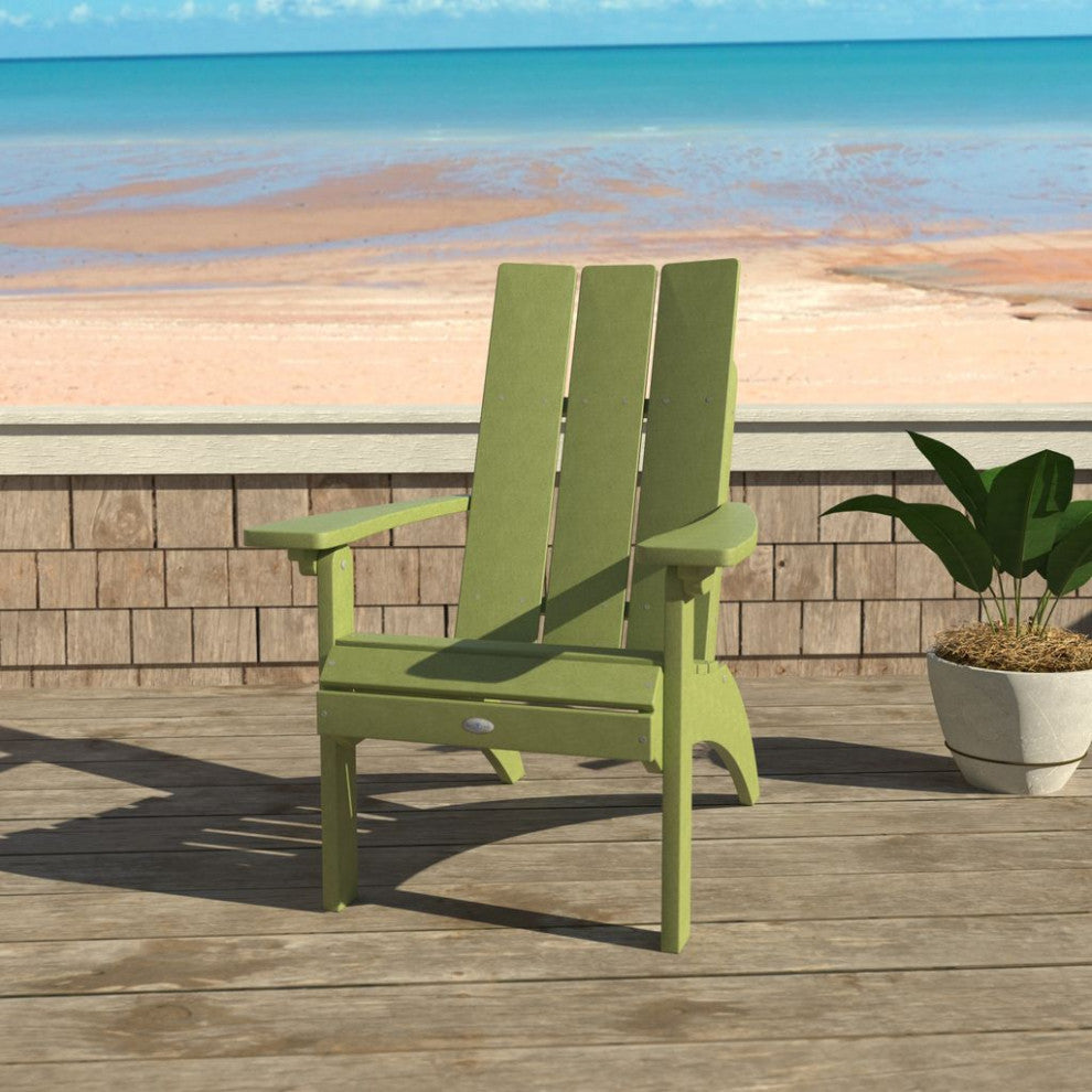 Corolla Comfort Height Adirondack Chair, Palm Green