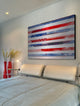 "Striped Glory" Print on Brushed Aluminum, 36"x24"