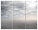 "Desert Land and Sky" Art Canvas Print, 3 Panels, 36"x28"