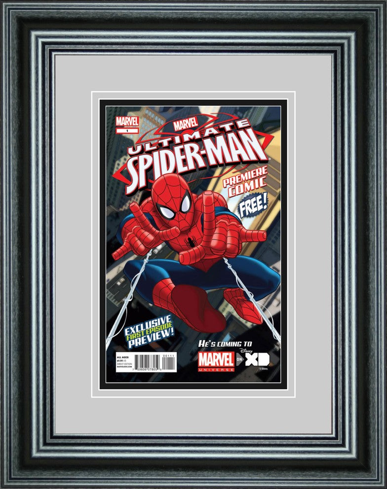 Single Comic Book Frame with Premium Moulding