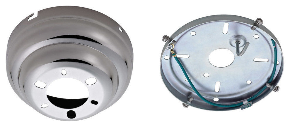 Monte Carlo Flush Mount Canopy MC90PN - Polished Nickel