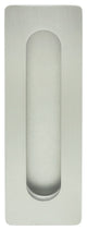 Rectangle Pocket/Cup Pull With Oval Opening, Concealed Fixing