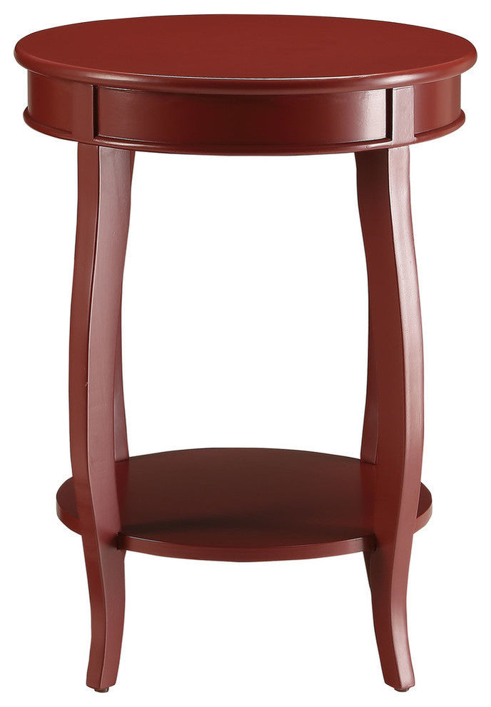 Aberta Side Table, Red
