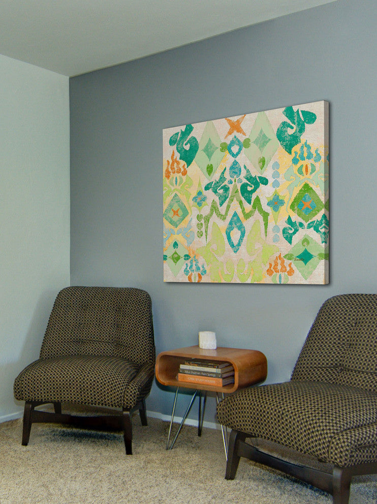"Cardinal" Painting Print on Canvas by Evelia