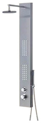 Fontana Alba Shower Panel With Overhead Shower and Hand Shower