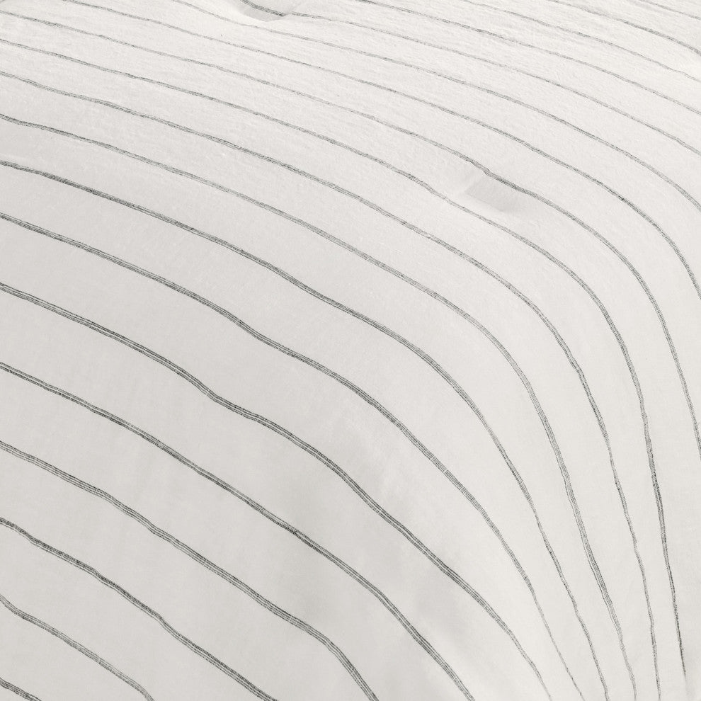 Kingston 3-Piece 100% Linen Comforter Set, Queen