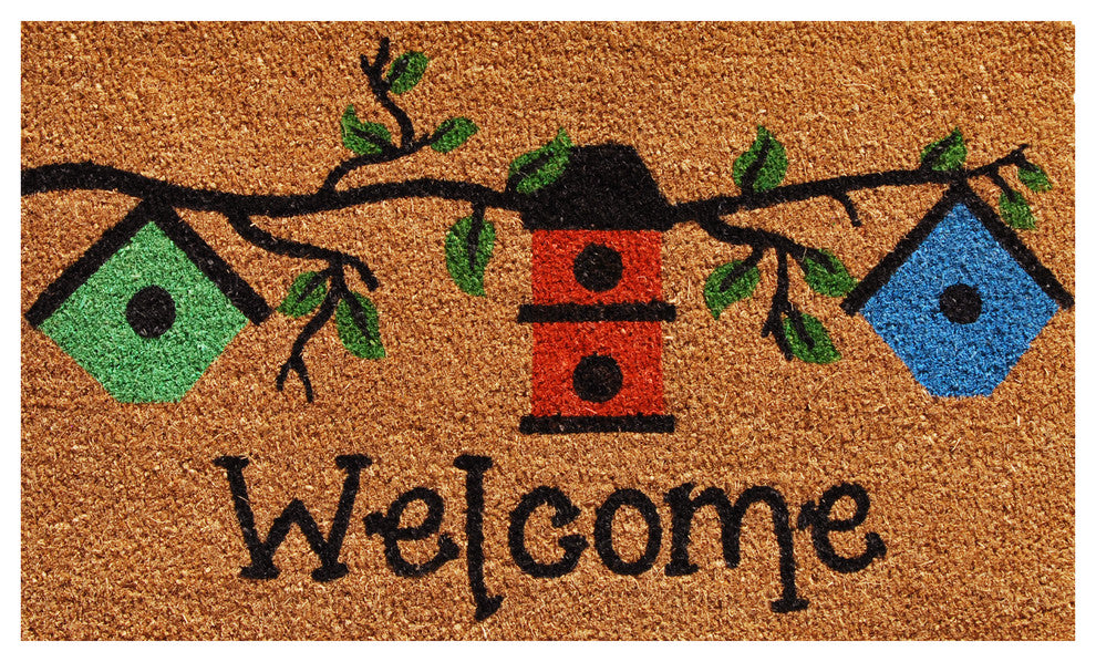 Birdhouse Welcome Doormat