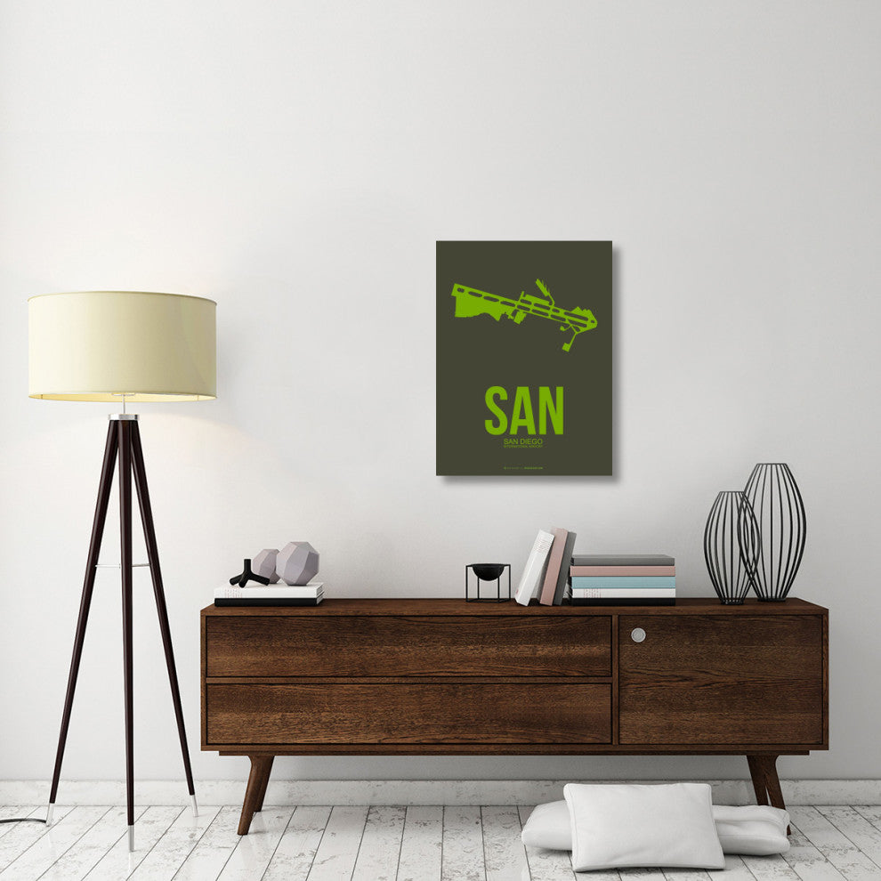 "SAN San Diego Poster 2" Fine Art Print