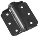 National Hardware® N114-975 Adjustable Steel Spring Hinge, Black, 3", 2-Pack