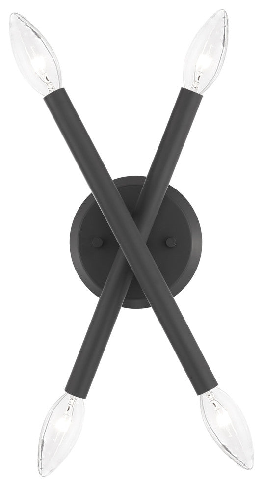 Scandinavian Gray Mid Century Modern Sconce