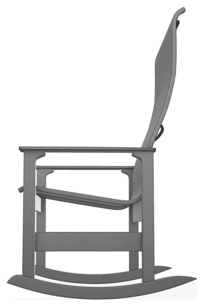 Leeward Sling Outdoor Supreme Rocker, Titanium/Graphite