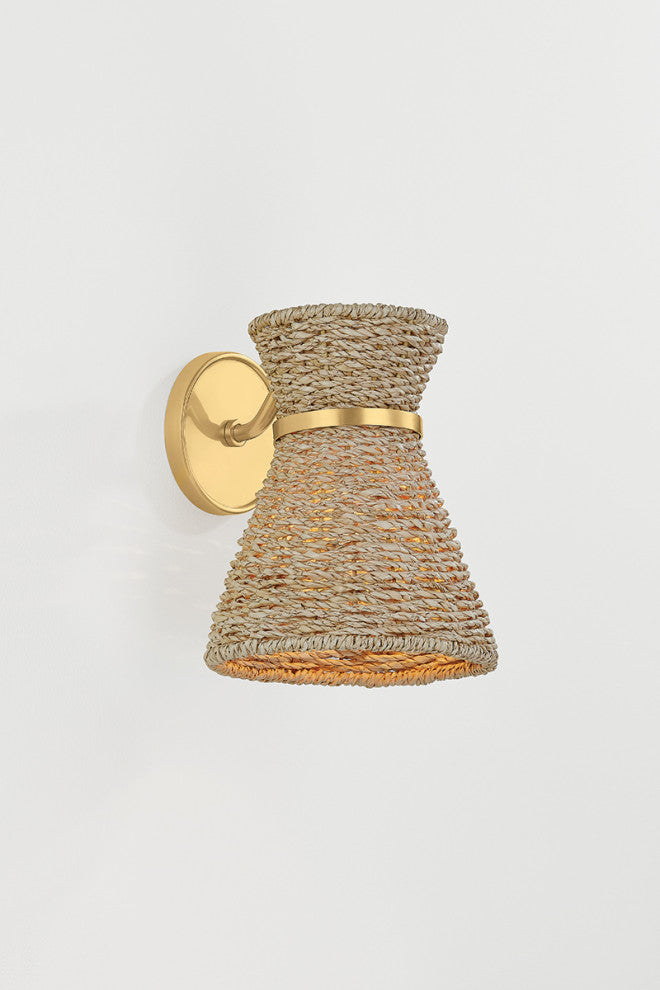 Mitzi Jamie Wall Sconce Aged Brass