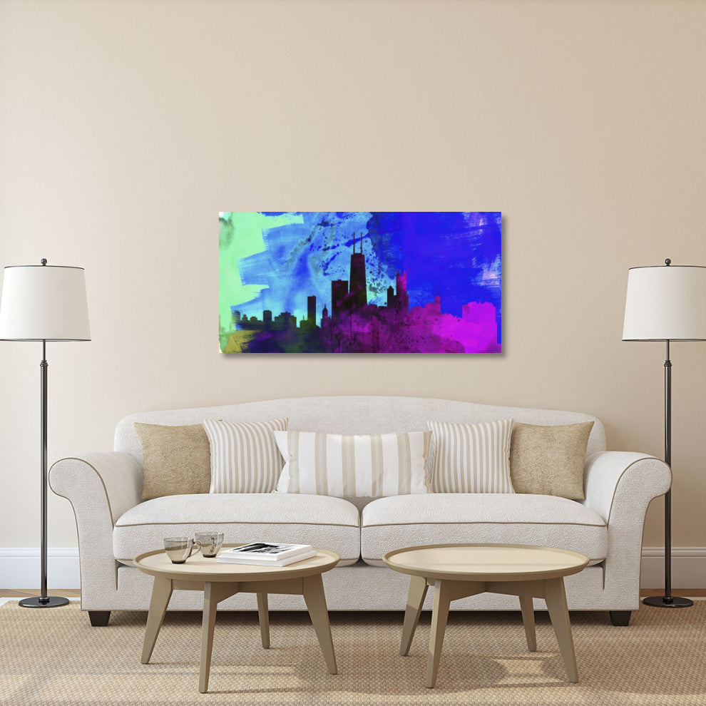 "Chicago City Skyline" Fine Art Print