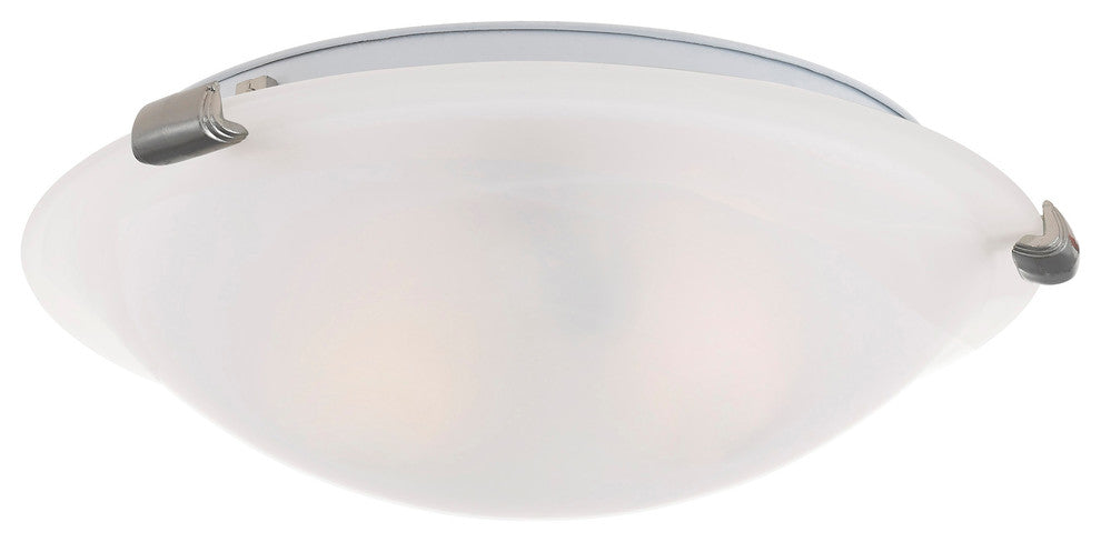 Livex Lighting 2 Light Brushed Nickel Ceiling Mount - 8010-91