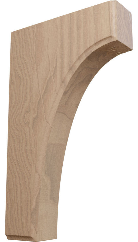 1 3/4"W x 6"D x 10"H Clarksville Bracket, Mahogany