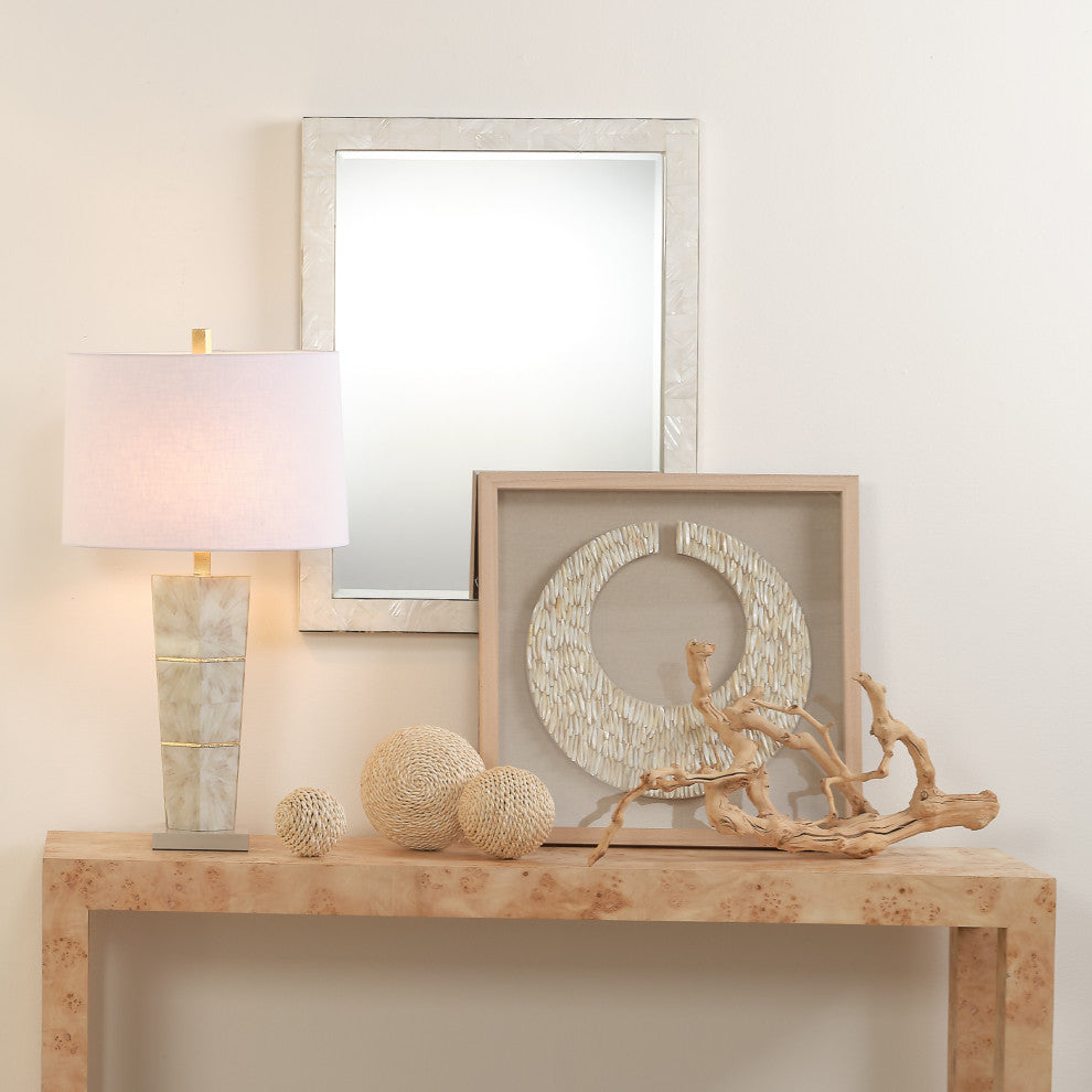 Rectangle Mirror, Mother of Pearl